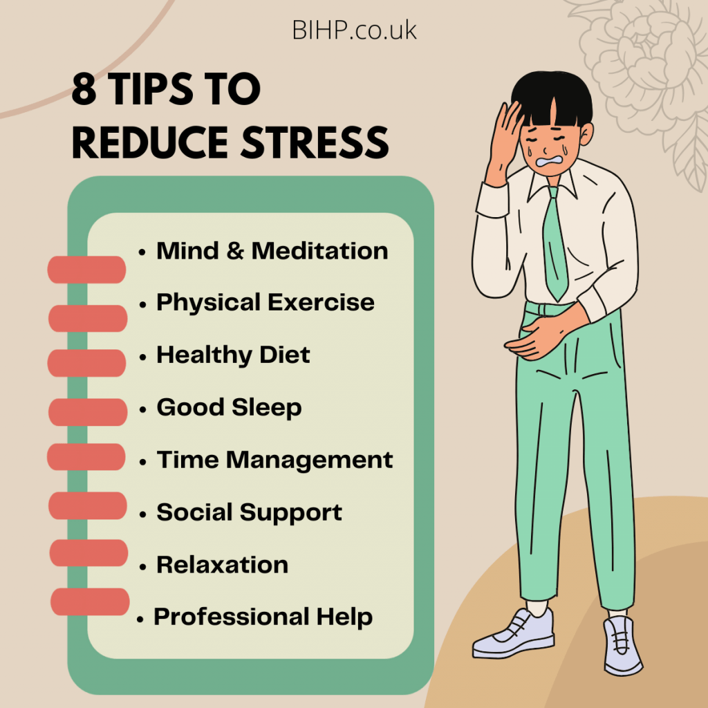 8 tips to reduce stress