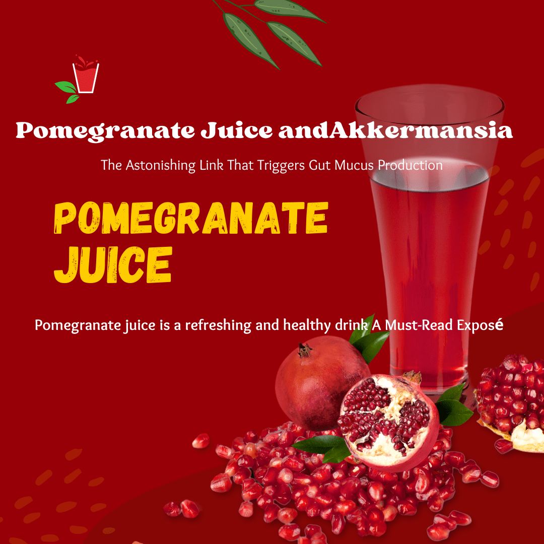 organic pomegranate juice-gut health antioxidant power