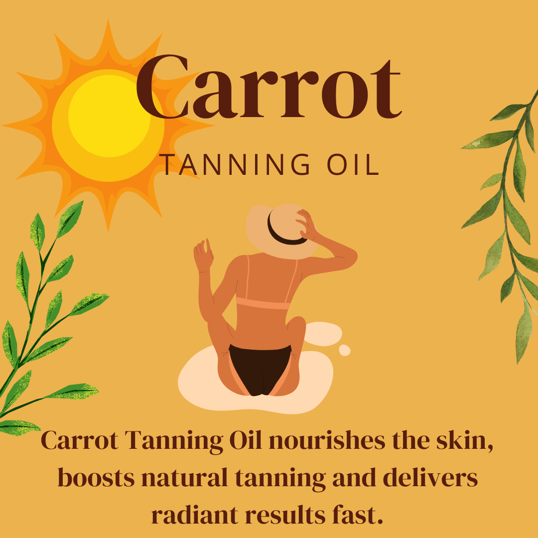 Carrot Tanning Oil nourishes the skin, boosts natural tanning and delivers radiant results fast.