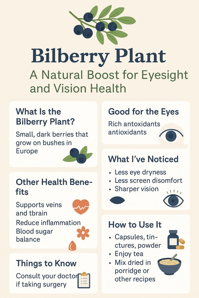 Explore how the bilberry plant supports eye health, sharpens vision, and protects your eyes naturally with this powerful antioxidant-rich aid.