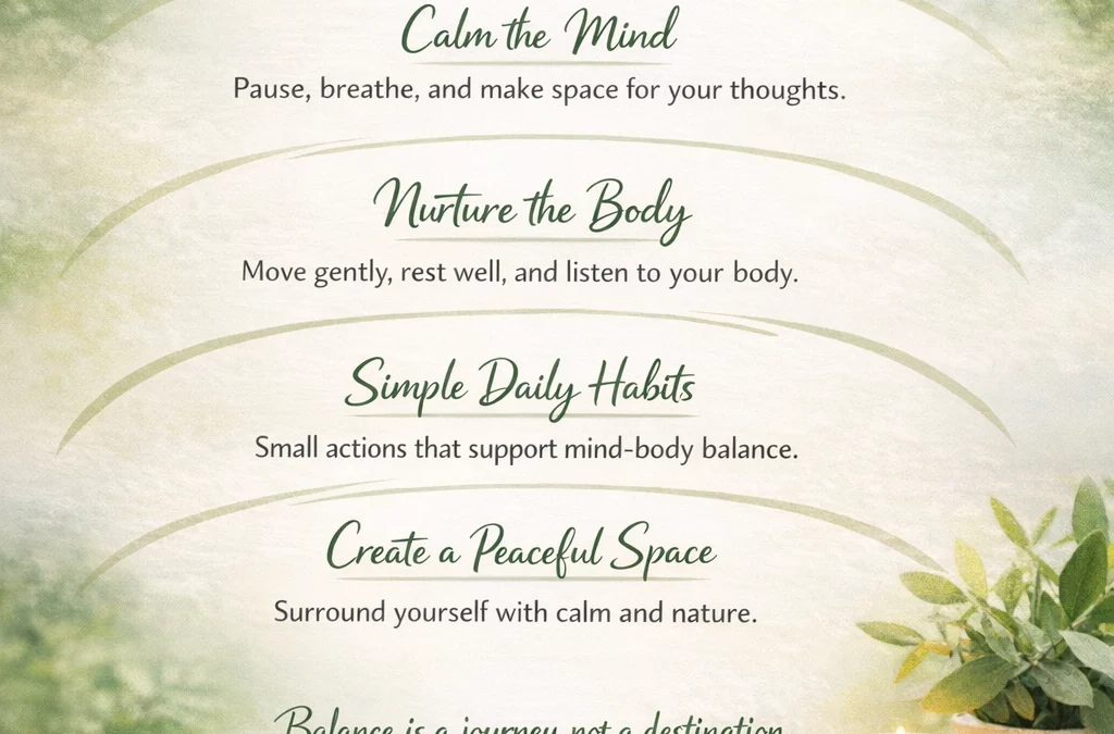 Mind and Body Wellbeing | Everyday Balance