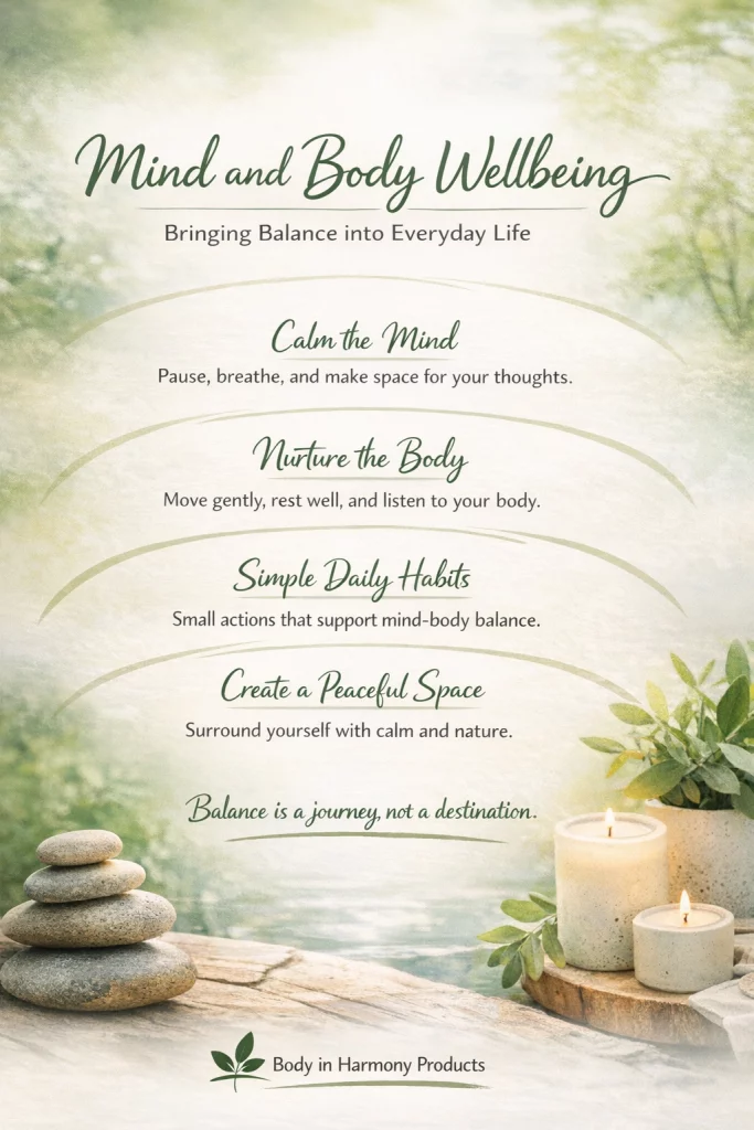 Mind and body wellbeing supports balance through simple, everyday habits that care for mental & physical health naturally. Read the full post
