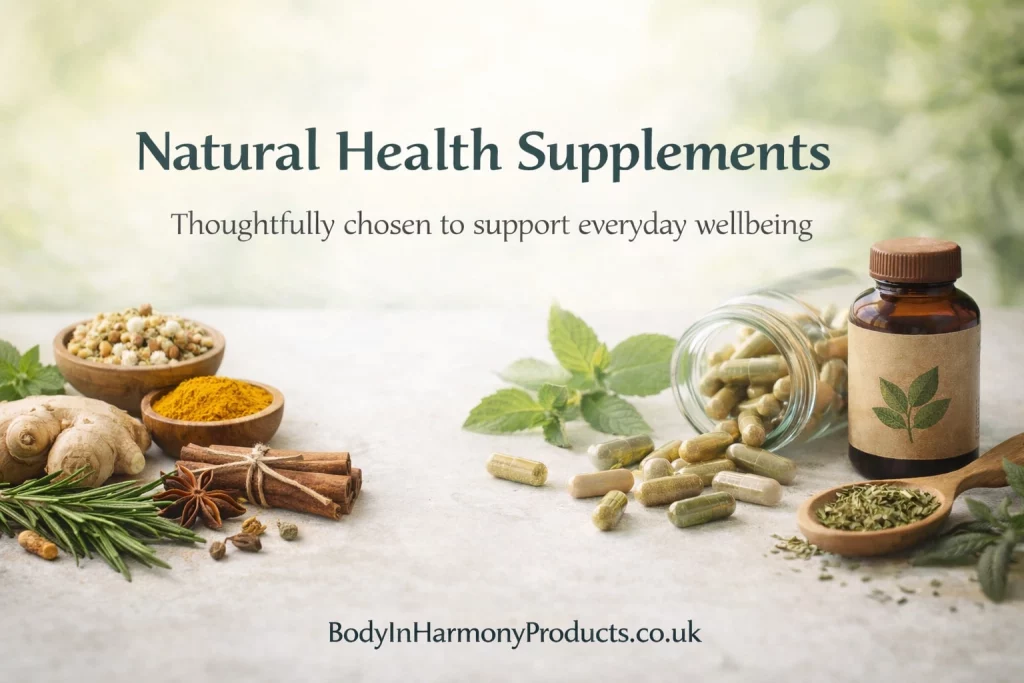 Natural health supplements
