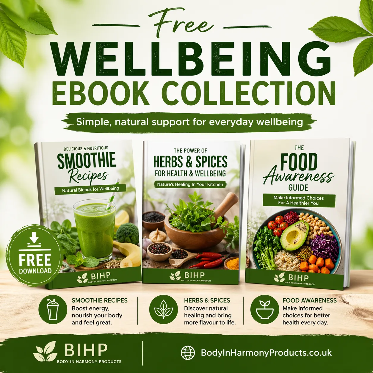 free wellbeing ebook collection