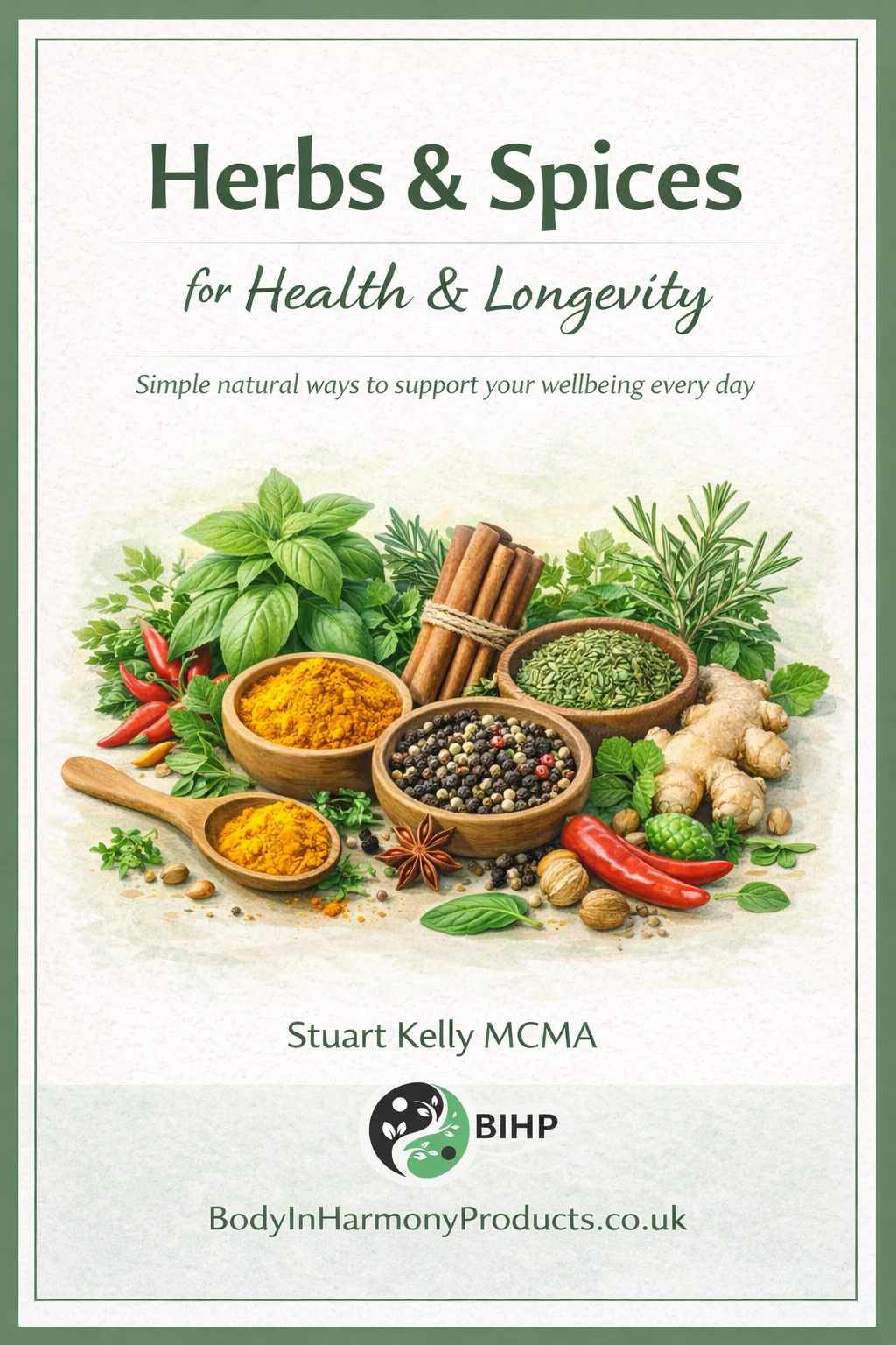 Herbs and spices ebook cover