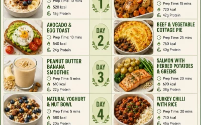 Healthy Comfort Foods Made Simple – 5 Day Meal Plan-BIHP