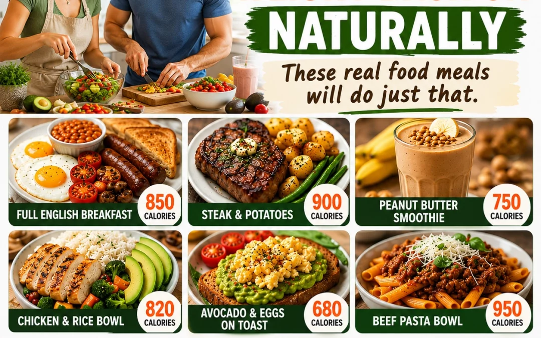 How to Naturally Gain Weight –  Real Food Recipes